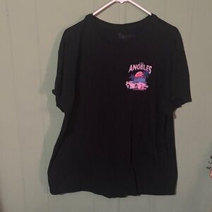 Black Los Angeles Graphic Tee